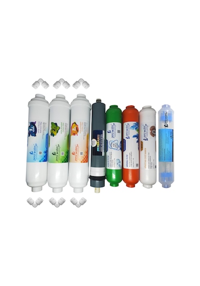 Pera Water Kapalı Kasa Su Arıtma Cihazı Platinium Mebran 8Li Set