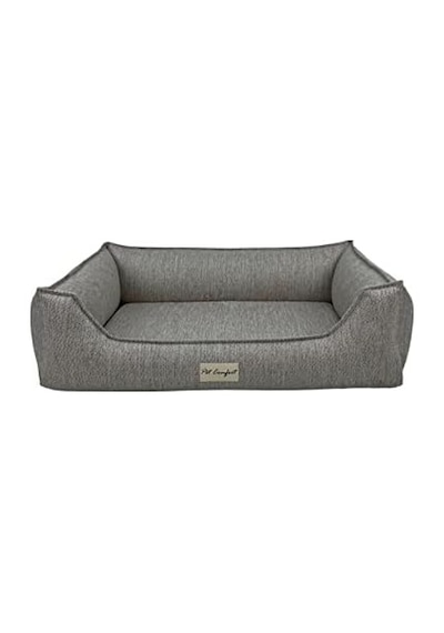 Pet Varius Açık Gri Köpek Yatağı L 70x90cm Açık Bej