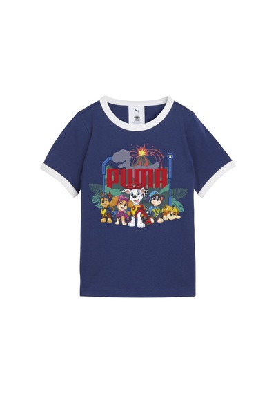 Puma Puma X Paw Patrol Ringer Erkek Çocuk Mavi Koşu Tişört 1340 Lacivert