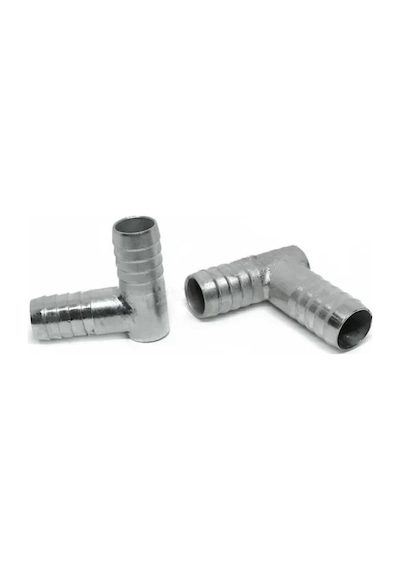 Metal Hortum Dirsek Eki Bağlantısı 8mm