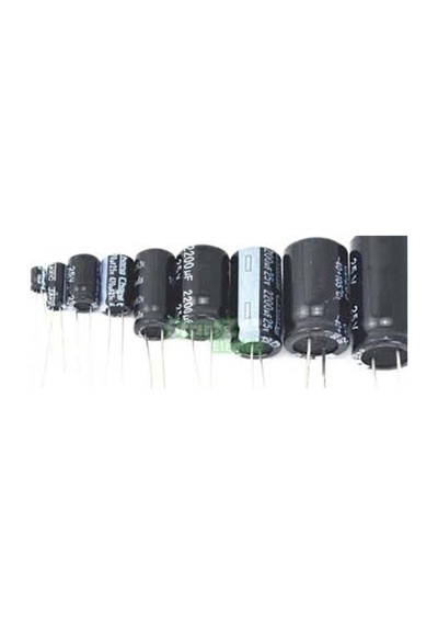4.7mf 63v Kutuplu Kondansatör - 5 Li Paket Halinde