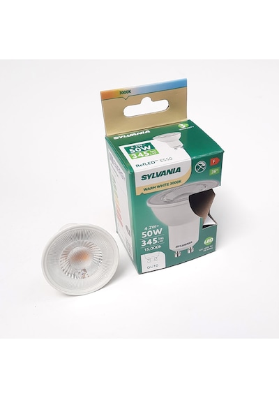 Sylvania GU10 Ledli Spot Ampul 4,5W 6 Adet Beyaz Işık