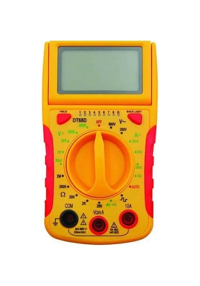 Class Dijital Multimetre & Kablo Test Cihazı - Dt 68d