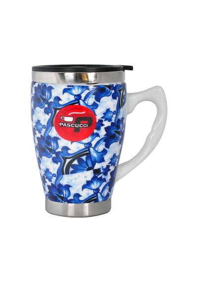 Andoutdoor And333 Içi Çelik Dışı Desenli Seramik Kupa Mug