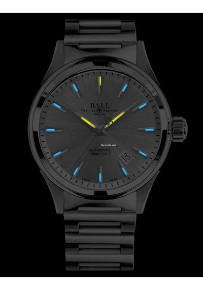 Ball Nm2098c-s3j-sl Erkek Kol Saati Gümüş