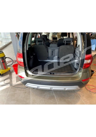 Skoda Yetı 2011 Model Uyumlu Kaucuk Kokusuz Koruyucu Kaucuk Sıyah