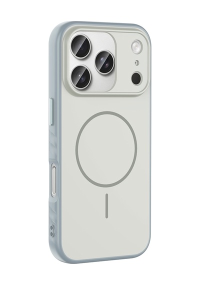 Apple Apple iPhone 17 Pro Max İçin Uyumlu M-safe Şarj Özellikli Elde Kaymaz Soft Renkli Kılıf