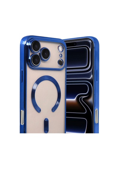 İphone 17 Pro Max Kross Magneticsafe Kapak - Lacivert