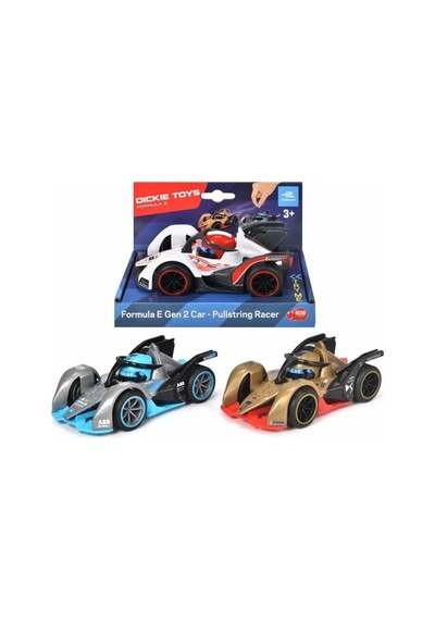 Simba Formula E - Pullstring Racer, 3-asst.
