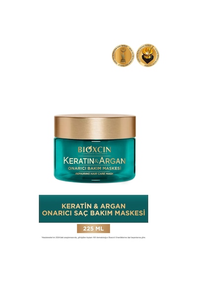 Bioxcin Keratin & Argan Onarıcı Bakım Maskesi 225 Ml