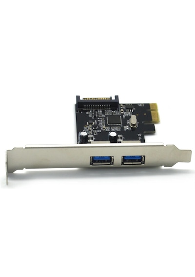 Pcı Express 1x Pcı-e To 2 Port Usb 3.0 + Sata Kart Çoklayıcı