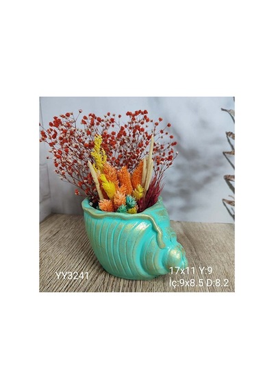 Yy3241 Deniz Kabuğu Saksı Silikon Kalıp