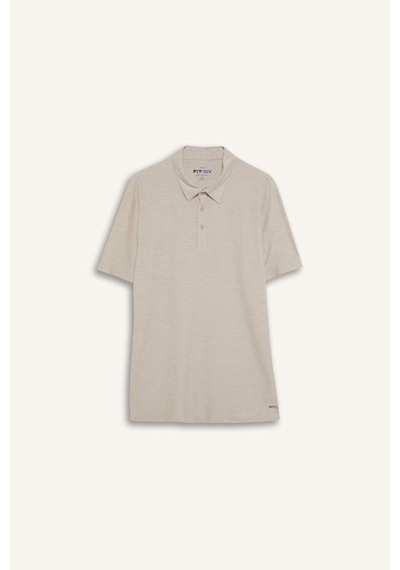 DeFactoFit Esnek Kumaş Standart Fit Polo Yaka Sporcu Kısa Kollu Tişört D9241AX25SPBG745