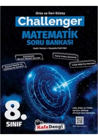 Kafadengi 8.Sınıf Challenger Matematik Soru Bankası