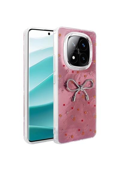 Xiaomi Poco X7 Kılıf Kamera Korumalı Figürlü Zore Ponti Silikon Kapak