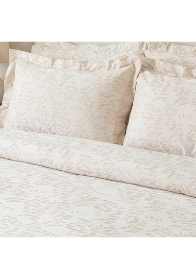 Marvıc %100 Pamuk Extra King Size Nevresim Seti 260x220 Cm Ekru