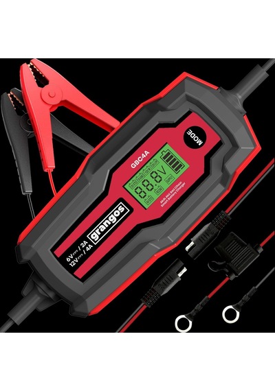 Grangos Gbc4a 6v / 12v 120 Ah Akıllı Dijital Akü Şarj/akü Bakım/desülfatör Ve Power Supply, Otomobil/motosiklet Dahil Sku: Zeus8690010071866