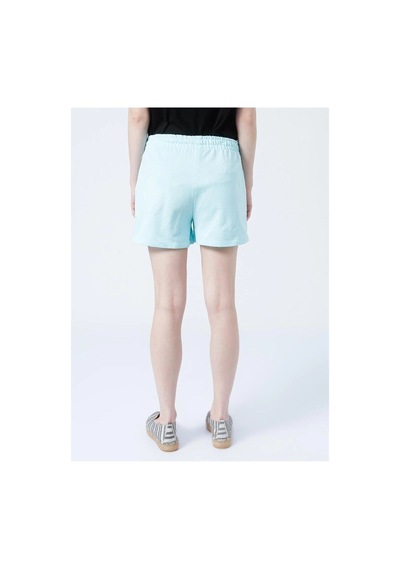 Fashion Frends 22y0655k1 Lastikli Rahat Kalıp Düz Mint Kadın Şort