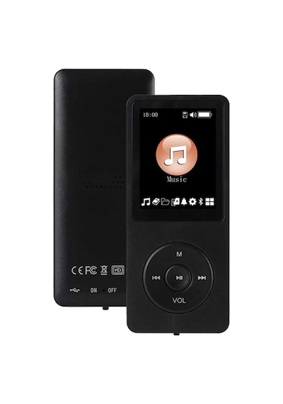 8gb Hafıza Kartlı Bluetoothlu Mp3 Çalar Ses Kayıt Fm Radio Dahili Hoparlör Ekranlı Müzik Çalar