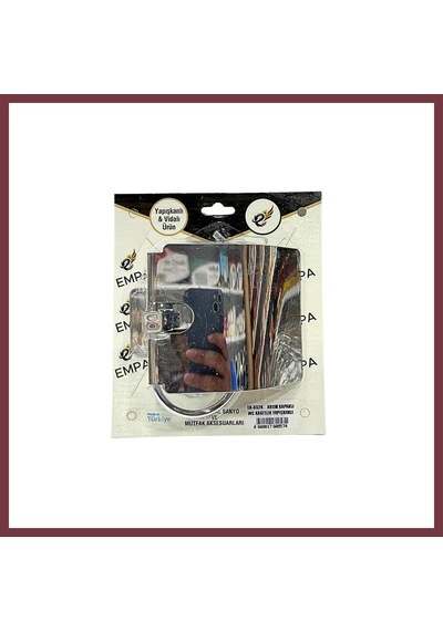 Storeşahin Krom Kapaklı Yapışkanlı Wc Kağıtlığı Shn0720