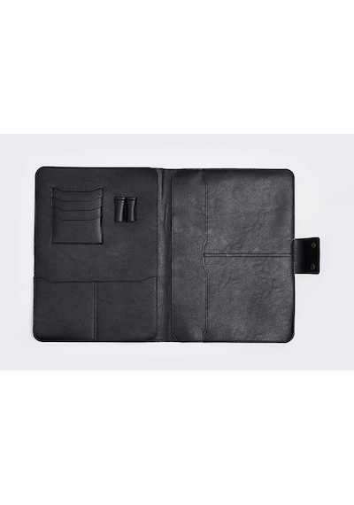 Necati Çanta Apple Uyumlu MacBook Air Pro 13-14 Inç Organizer Evrak & Laptop & Tablet Çantası - Siyah Siyah