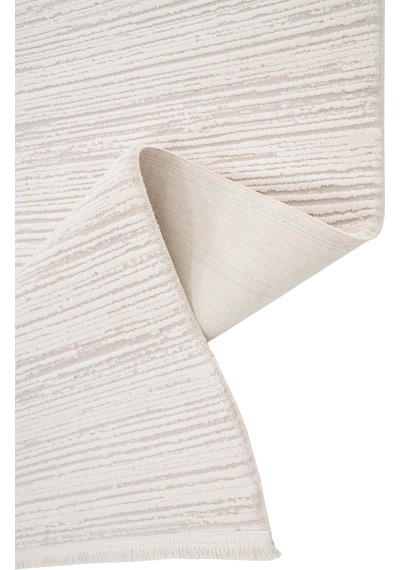 Dolce Vita Halı Monza 4201 Stripe İskandinav Halı Krem