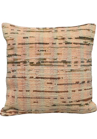 Zehra Abla Halı Yeni El Dokuma Dekoratif Kilim Kırlent Yastık Kılıfı 6770 Çok Renkli