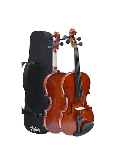 Midex CVL-744-TYS Profesyonel 4/4 Keman Seti (Yastık Tel Reçine Çanta Susturucu Yay)
