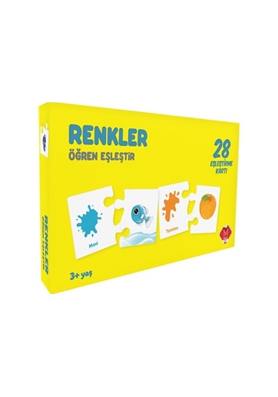 Mika-2000209 Renkler - Öğren Eşleştir 3+ Yaş