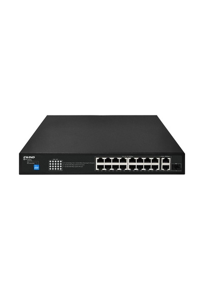 Ewınd Ew-s1718cfu-ap 16 Fe Poe+ 2 Ge+1 Gf Unmanaged Poe Swıtch 200w