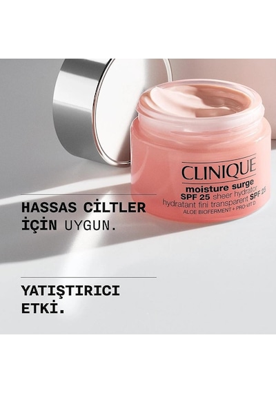 Clinique Moisture Surge SPF25 Güneş Korumalı Nemlendirici 30 ML