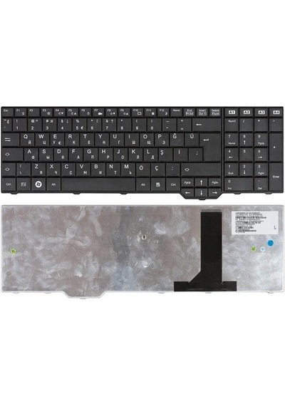 Fujitsu Uyumlu Siemens Amilio Pi3625, Li3910, X3670, Xi3670, Xi3650, Xa3520, Xa3530, V080329dk4 Klavye Siyah Tr