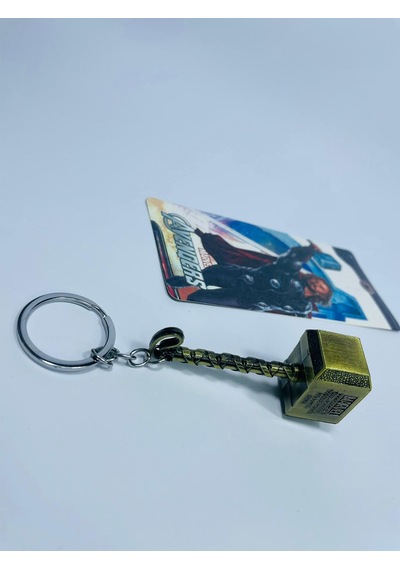 Marvel Thor 3d Logo Metal Anahtarlık //8cm