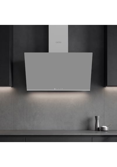 Carino 4 Fonksiyon Dijital Gri Power Turbo 3'lü Cam Ocaklı Ankastre Set Fırın+Ocak+Davlumbaz