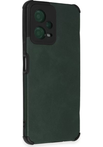 Newface Xiaomi Redmi Note 12 5g Kılıf Loop Deri Silikon - Yeşil
