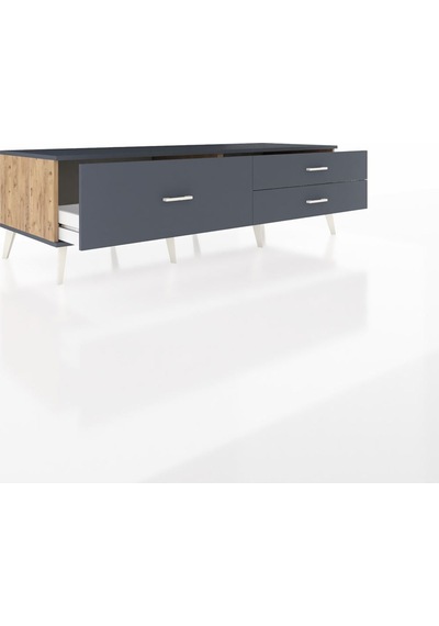 Kronos Tv Ünitesi 3 Çekmeceli 176x59x51 Çam-antrasit/antrasit Antrasıt/antrasıt Kronos Tv Ünitesi 3 Çekmeceli 176x59x51 Çam-antrasit/antrasit Antrasıt/antrasıt