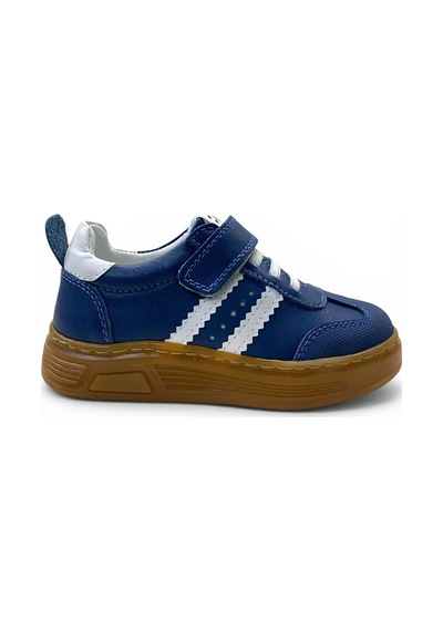 Tuğba Ortopedi 271 Çocuk Okul Öncesi Deri Sneaker Mavi
