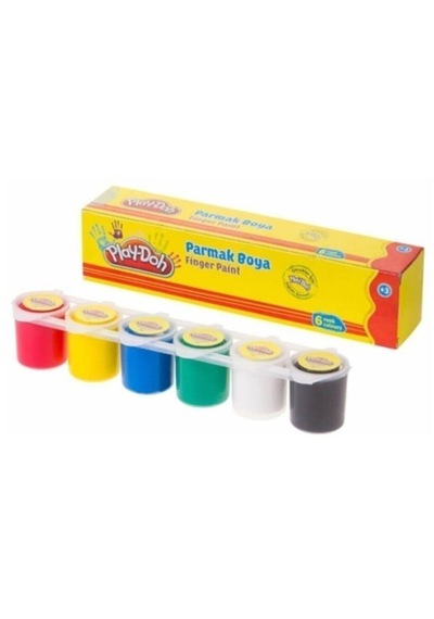 Play-doh Parmak Boyası 30 Ml 6 Renk Parmak Boyası