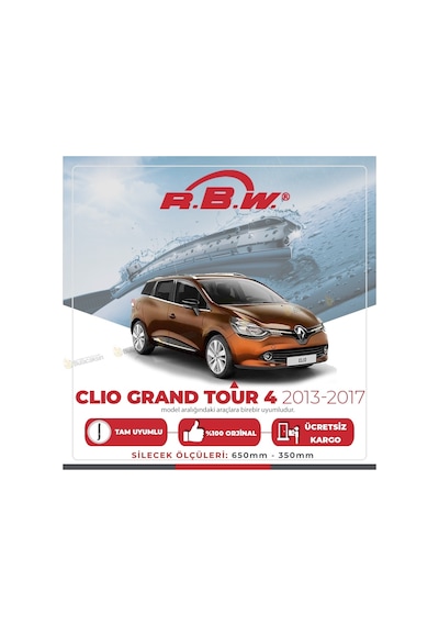 Renault Clio Grandtour 4 Muz Silecek Takımı (2013-2017) RBW
