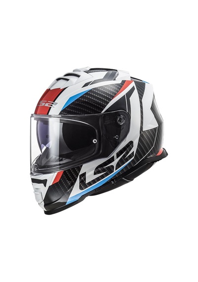 Ls2 Storm 2 Racer Mavi-kırmızı Renkli