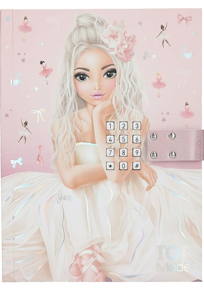 Top Model Şifreli Ve Sesli Günlük Ballet 413609 Çok Renkli