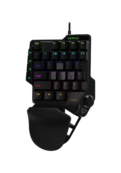 Vertux Combat Quickstrike Tek Elli Joystick Destekli Oyuncu Klavye Vertux Combat Quickstrike Tek Elli Joystick Destekli Oyuncu Klavye