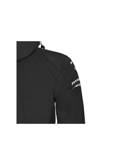 Bela Chaqueta Breeze Erkek Motosiklet Mont L Beden Siyah / Gri