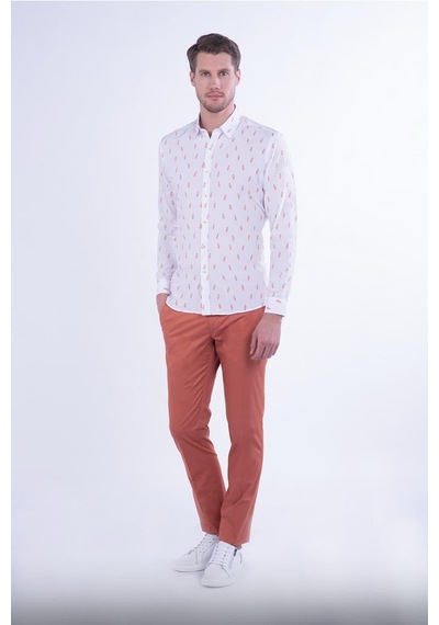Efor P 1080 Slim Fit Kiremit Spor Pantolon Kiremit