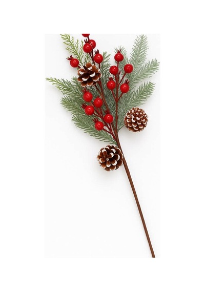 Beysüs Yılbaşı Ağaç Süsü 60 Cm Kozalaklı Kokina Dalı Diğer