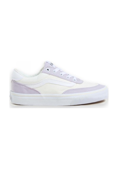 Vans Vn000d7u Brooklyn Ls Sneakers Lila Unisex Spor Ayakkabı Yeşil Çok Renkli