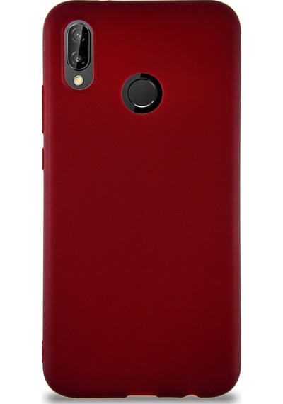 Huawei P20 Lite Kilif Soft Premier Renkli Silikon Kapak 490227897