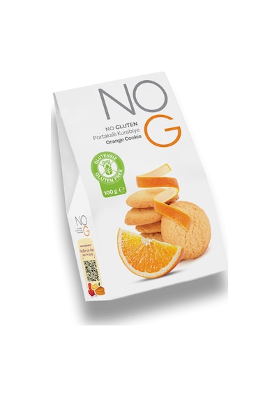 Nog Gıda Glutensiz Portakallı Kurabiye 100 G