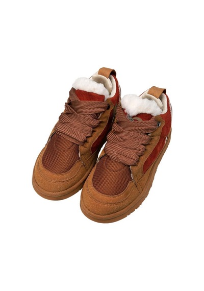 Kadın Vegan Deri Taba Sneakers - Warner Bros Looney Tunes Tom Ve Jerry Tasarım Çok Renkli