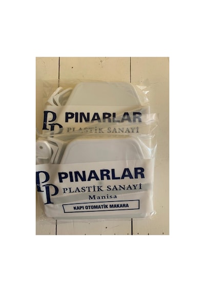 Otomatik Panjur Makarası Kapı Beyaz 2 Adet